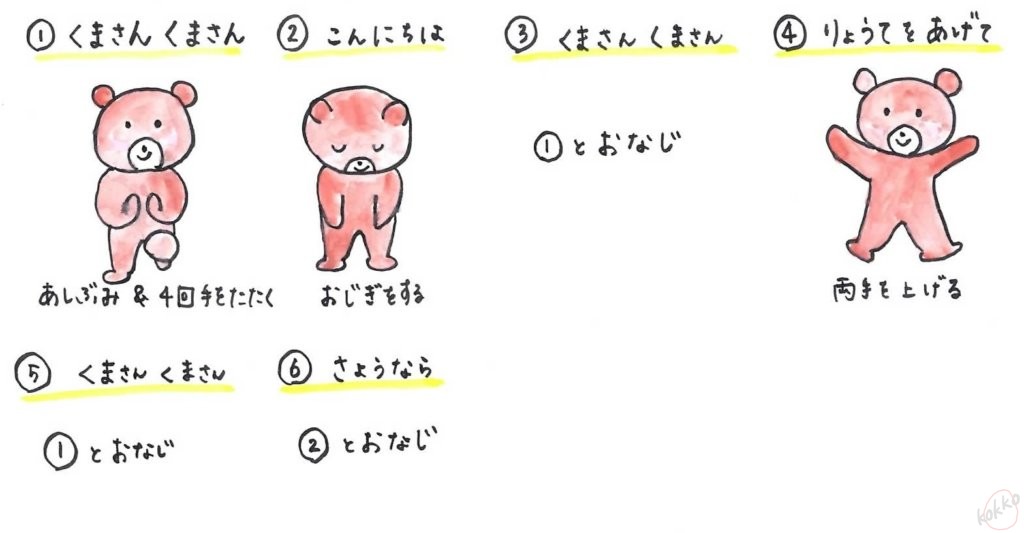 【縄跳び】あそびうた「くまさん」で楽しく跳ぼう♪